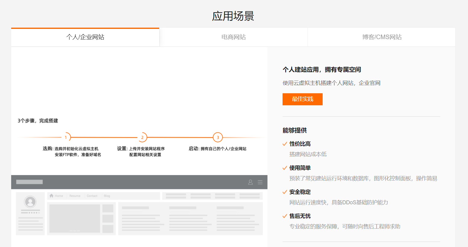 网站之家(主机):一个不需要多大的地方