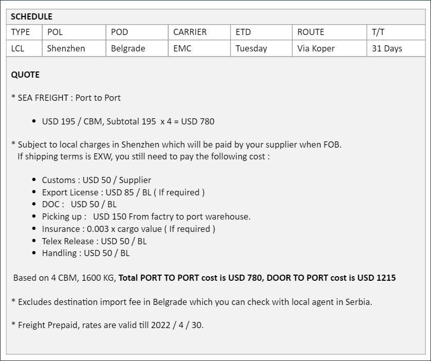 货盘实单笔记2:一个拼箱,一个举动,一次秒杀,一万利润